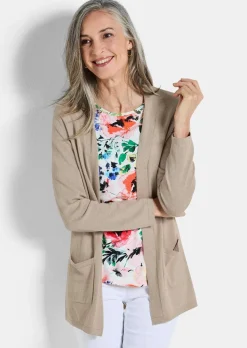 Cardigan sans fermeture en COTTAMIRA