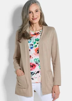 Cardigan sans fermeture en COTTAMIRA
