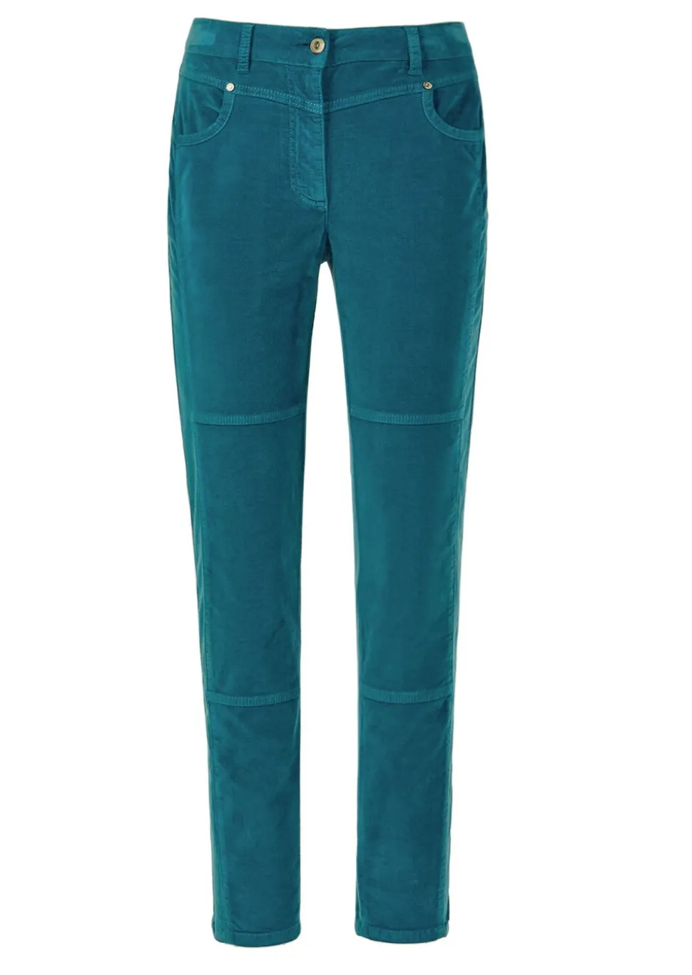 Ce pantalon en velours LOUISA