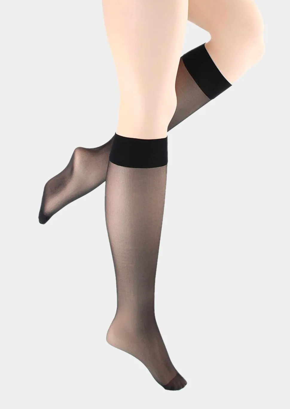 Chaussettes confort en lot de 2 paires