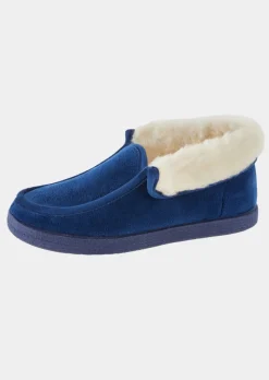 Chaussons en peluche avec laine vierge