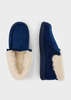 Chaussons en peluche avec laine vierge