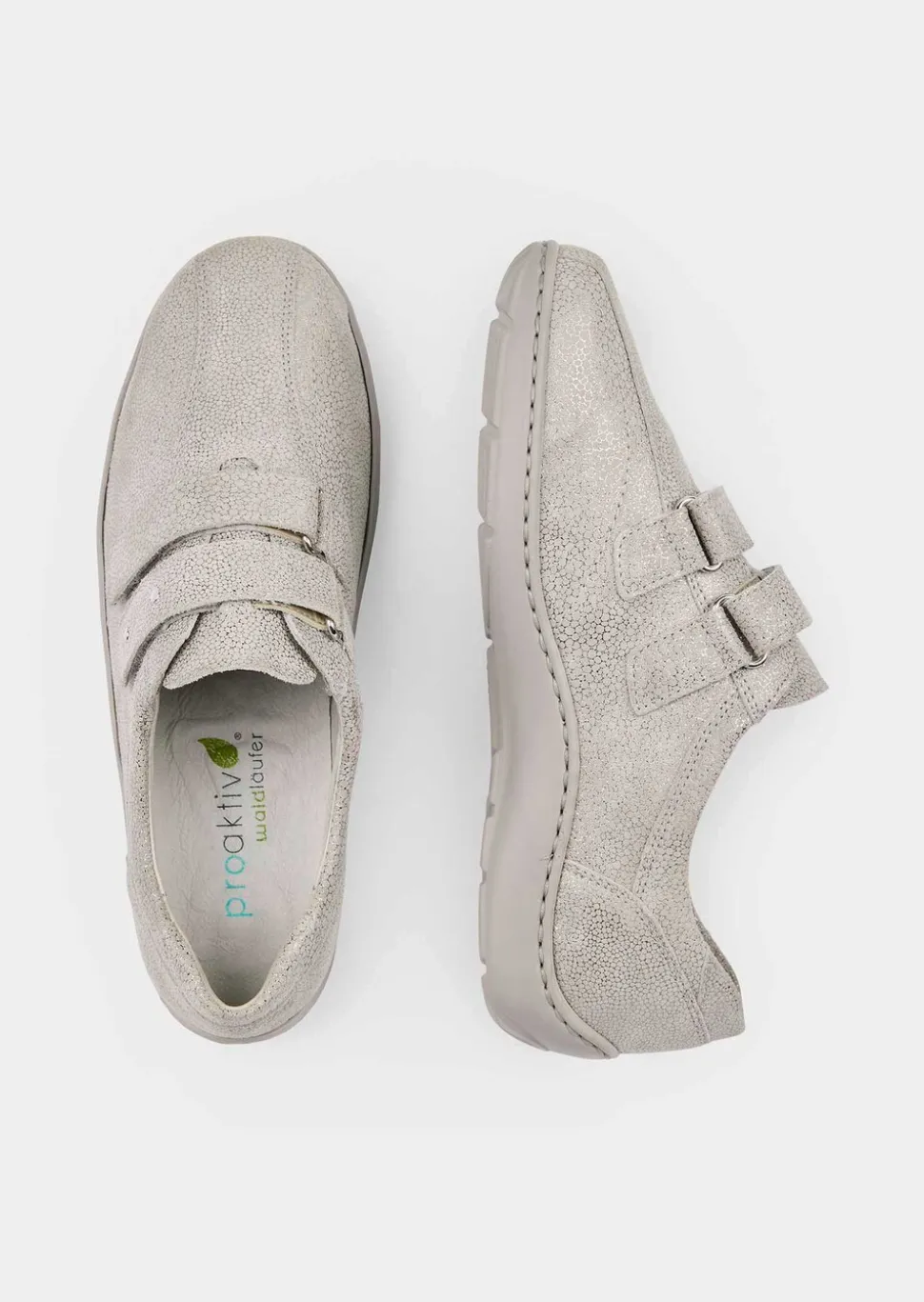 Chaussures basses avec fermeture velcro réglable