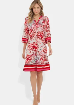 Chemise de nuit en coton et Modal
