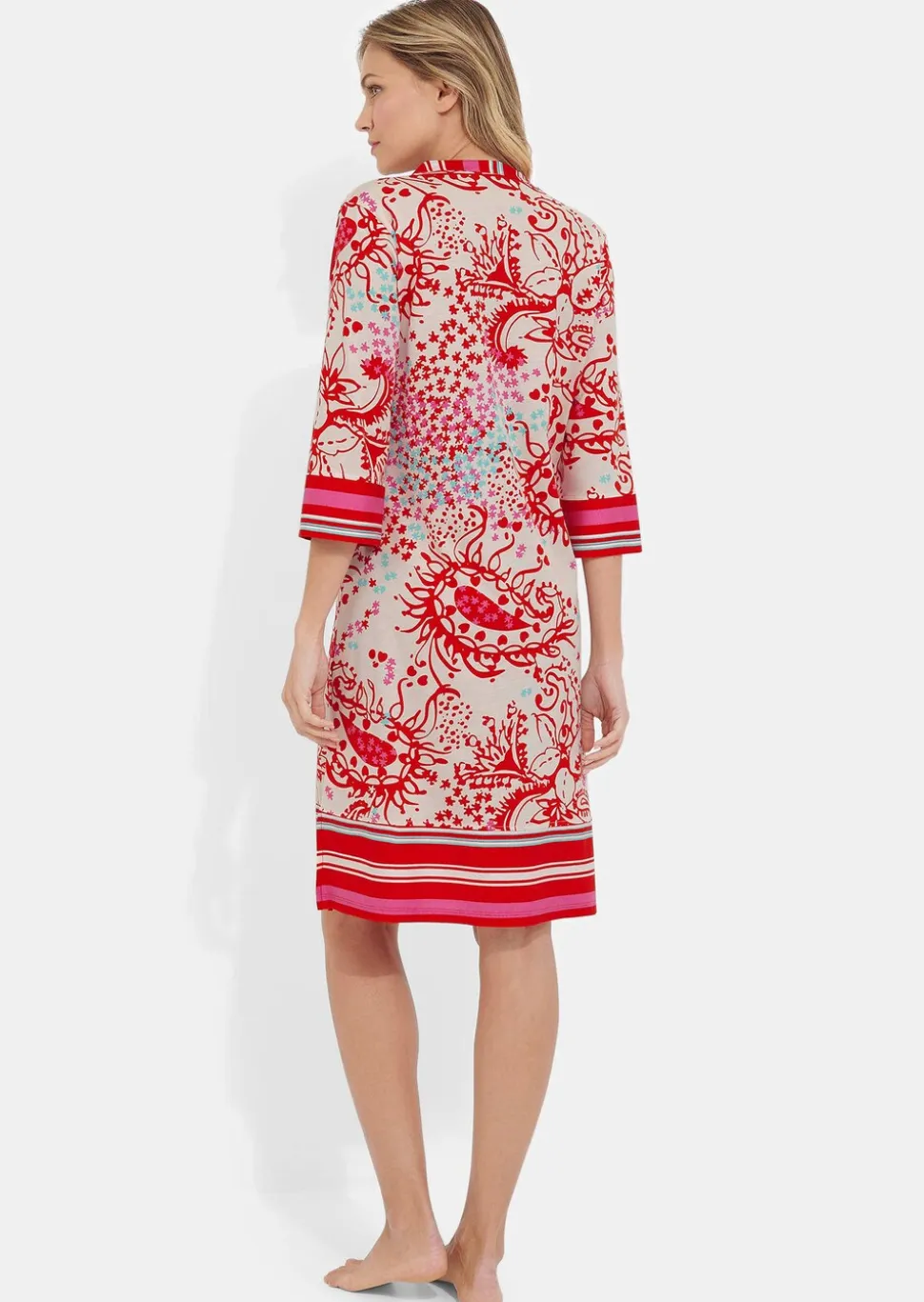 Chemise de nuit en coton et Modal