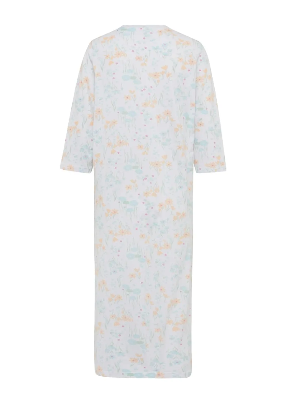 Chemise de nuit en coton à manches courtes