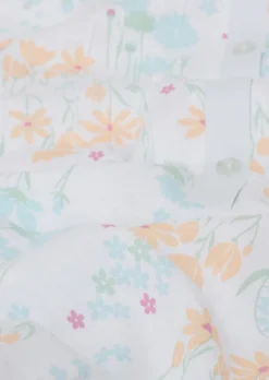 Chemise de nuit en coton à manches courtes