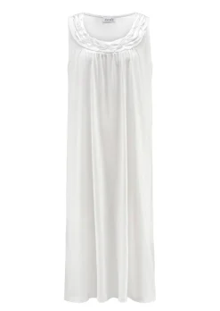 Chemise de nuit longue ornée de ruches