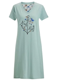 Chemise de nuit à manches courtes