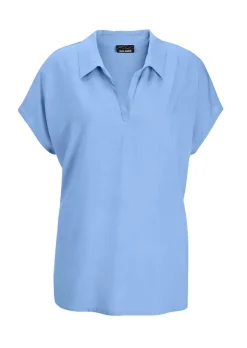 Chemisier avec col chemise ouvert