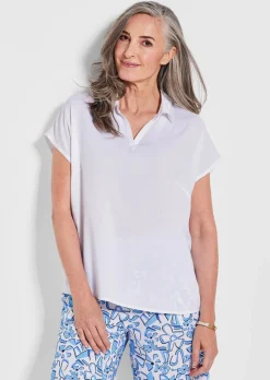 Chemisier avec col chemise ouvert