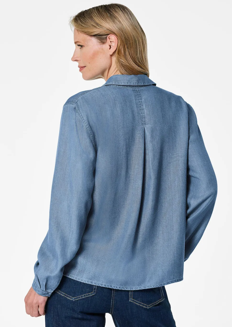 Chemisier en denim Tencel