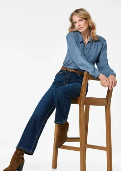 Chemisier en denim Tencel
