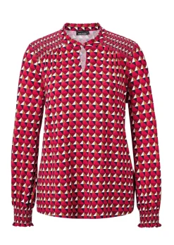 Chemisier en jersey et fils brillants
