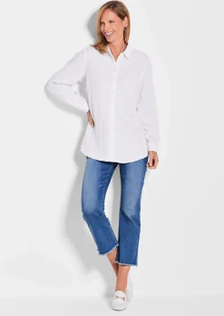 Chemisier en mousseline de coton