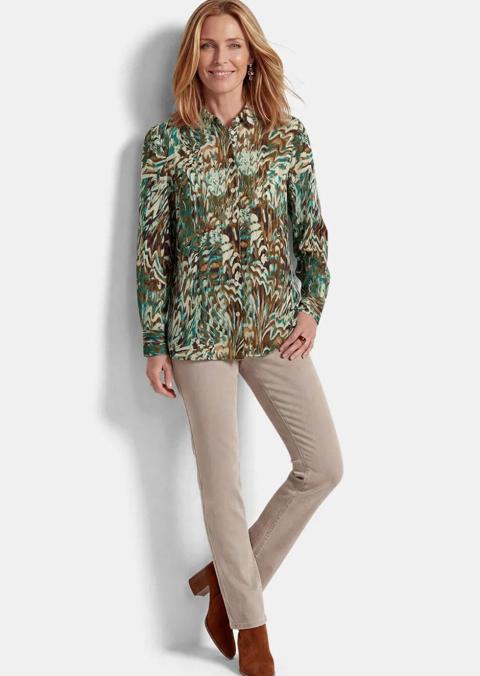 Chemisier en pure viscose