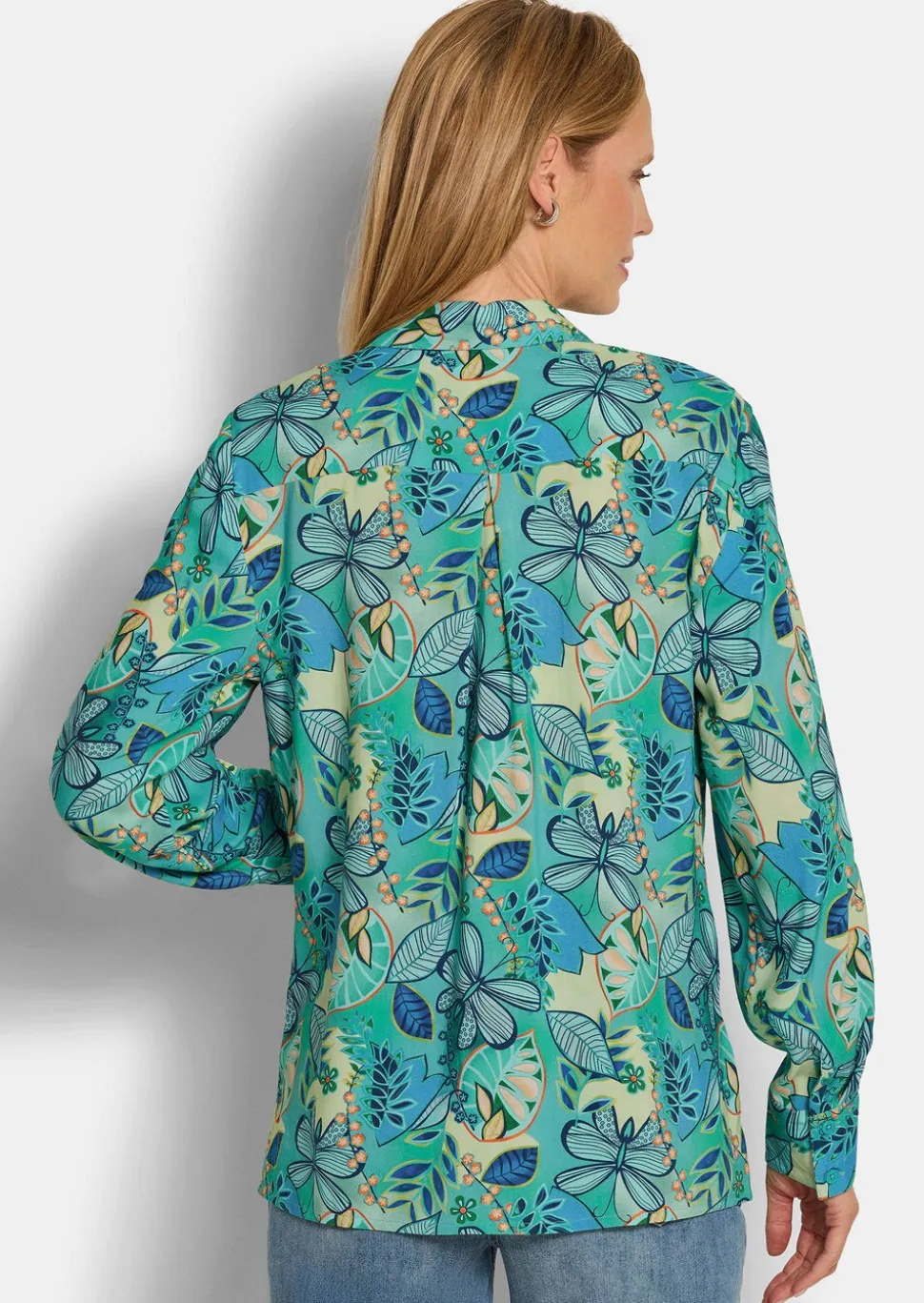 Chemisier léger avec col chemise