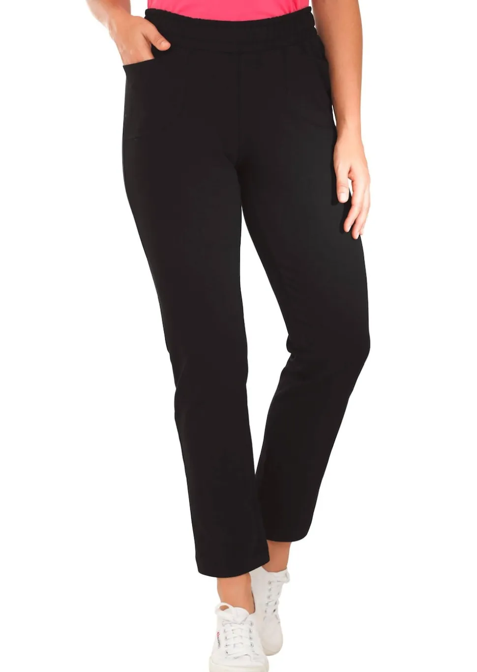 Confortable pantalon de jogging à taille élastiquée