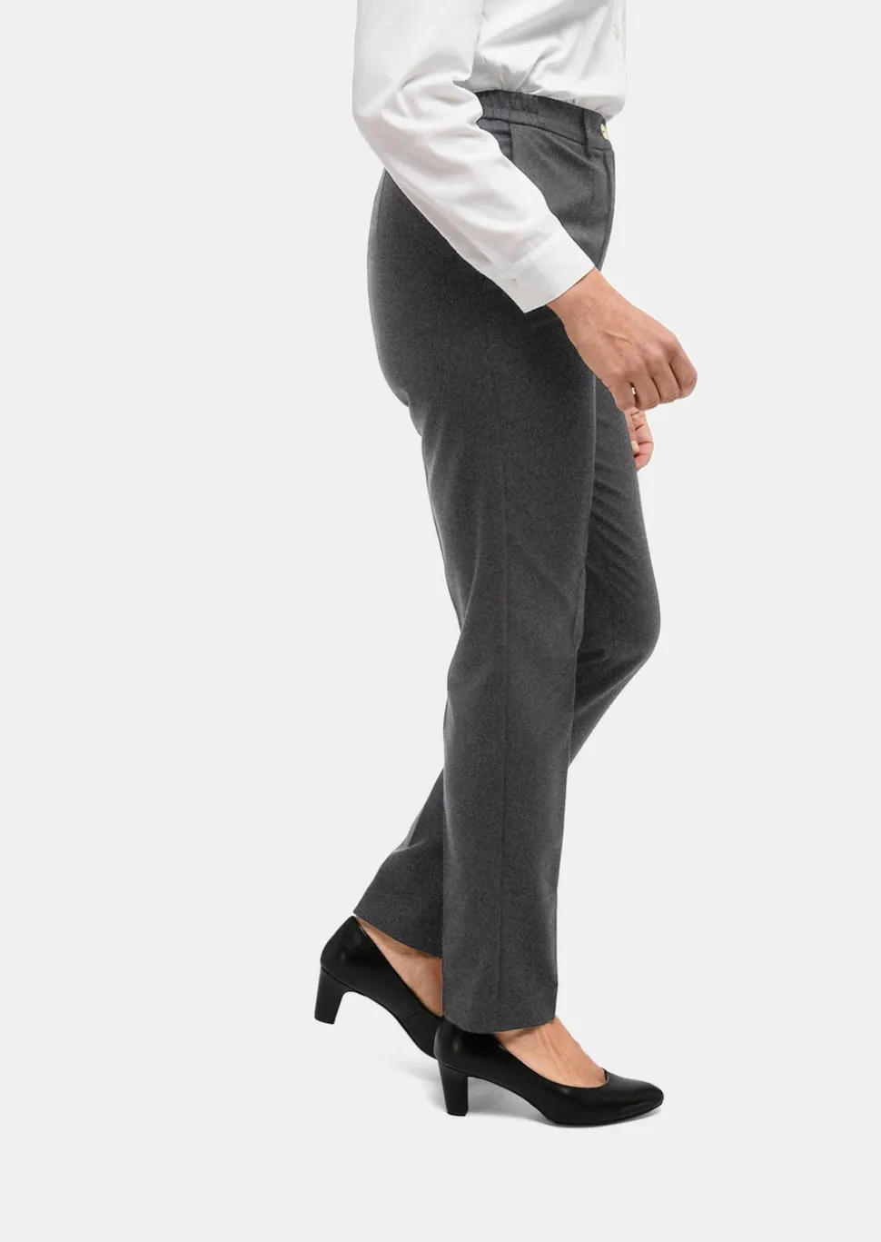 Confortable pantalon LOUISA avec pli
