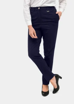 Confortable pantalon LOUISA avec pli