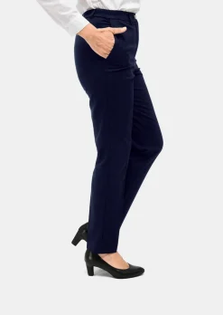 Confortable pantalon LOUISA avec pli