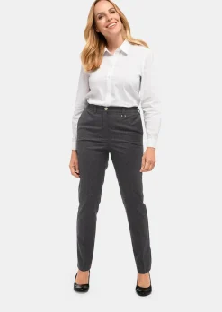 Confortable pantalon LOUISA COMFORT+ avec pli