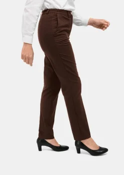Confortable pantalon LOUISA COMFORT+ avec pli