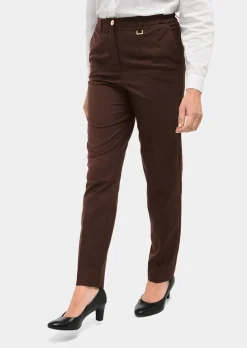 Confortable pantalon LOUISA COMFORT+ avec pli