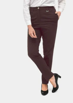 Confortable pantalon LOUISA avec pli