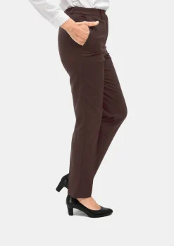 Confortable pantalon LOUISA avec pli