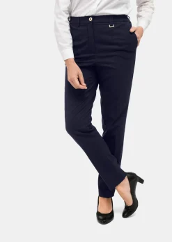 Confortable pantalon LOUISA COMFORT+ avec pli