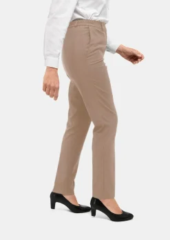 Confortable pantalon LOUISA avec pli