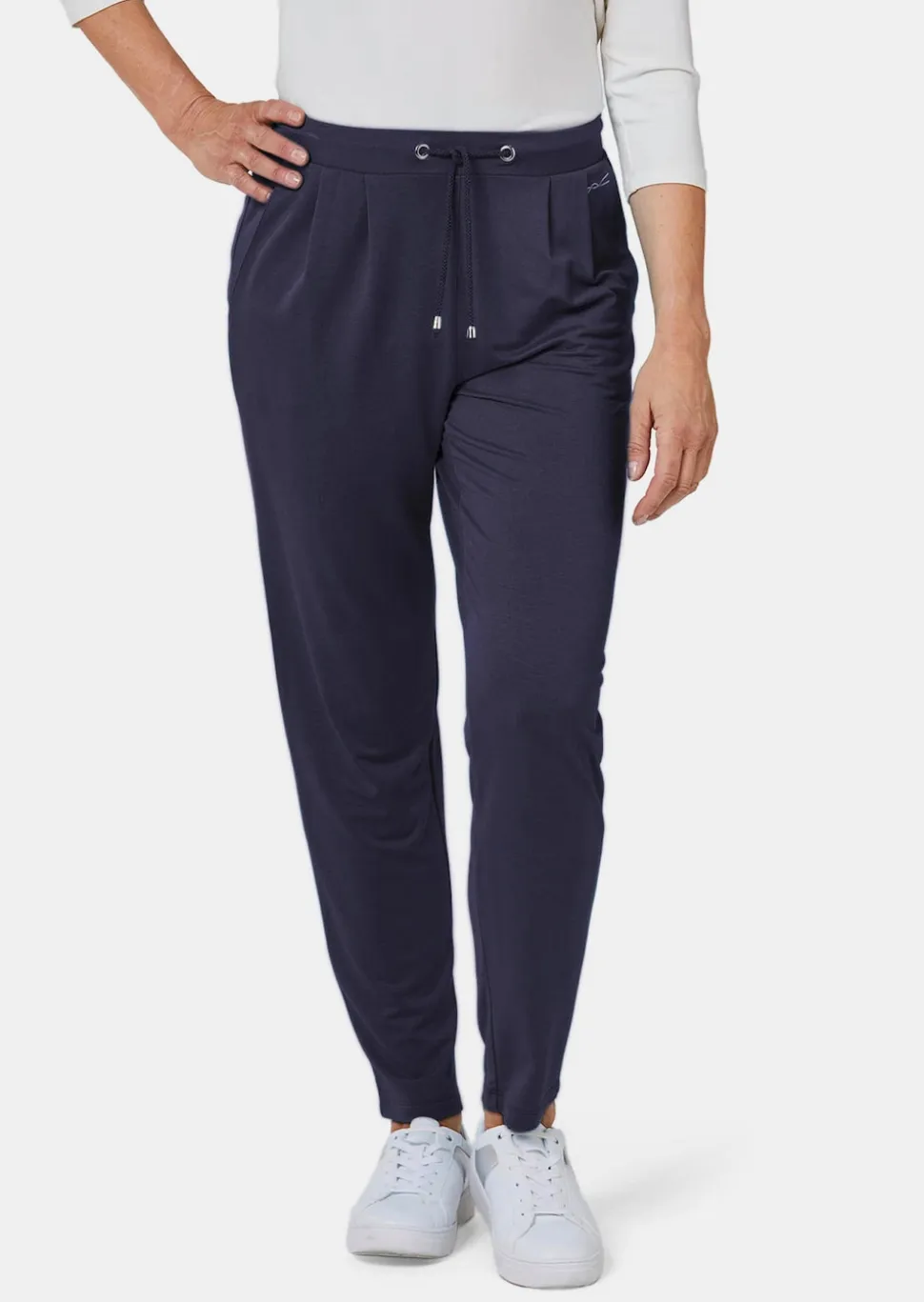 Confortable pantalon à taille élastique