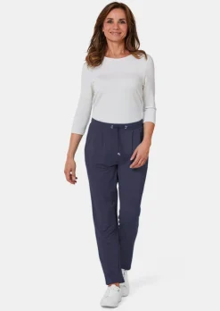 Confortable pantalon à taille élastique
