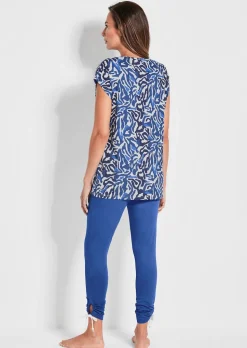 Ensemble de loisirs avec fronces sur les jambes