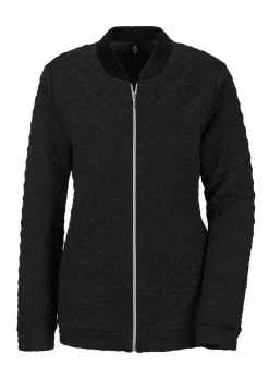 Ensemble de loisirs en matière surpiquée et velours ras