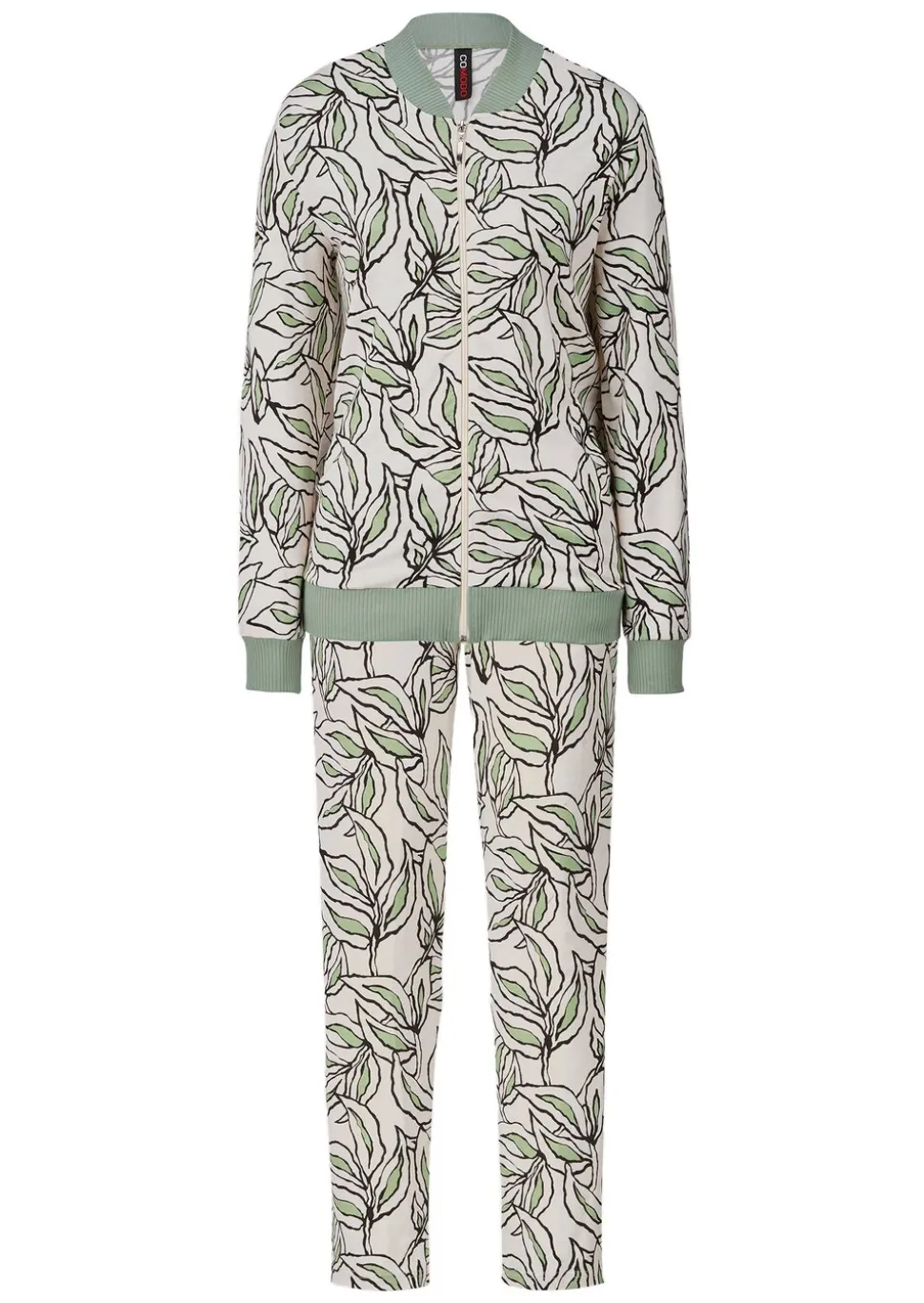 Ensemble de loisirs en viscose imprimée