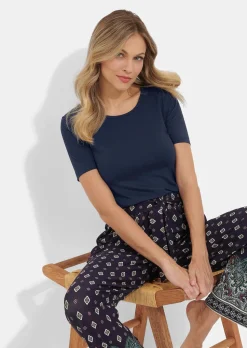Ensemble top + T-shirt
