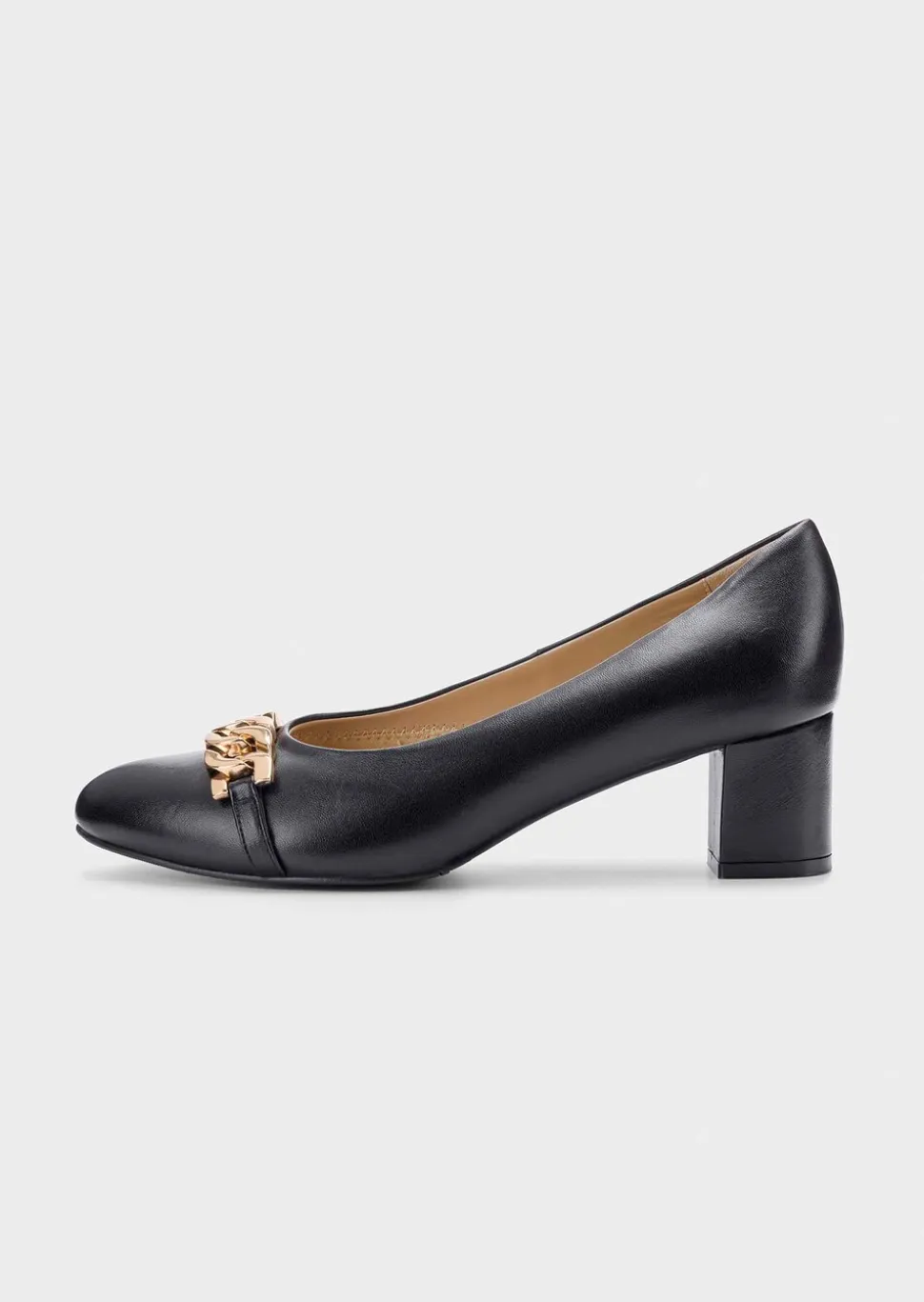 Escarpins en cuir en largeur confort