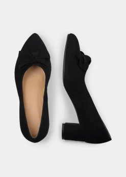 Escarpins en cuir, largeur confort