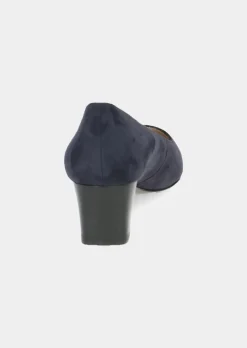 Escarpins en cuir suédé véritable