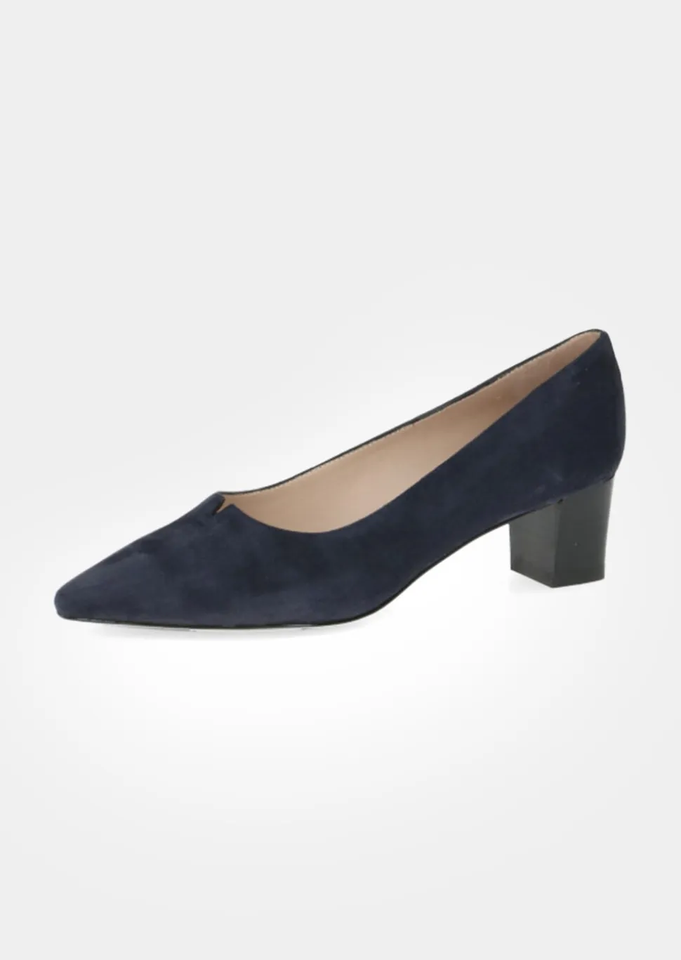Escarpins en cuir suédé véritable