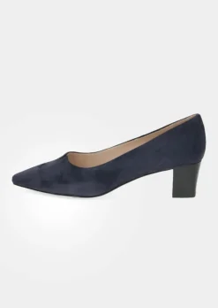 Escarpins en cuir suédé véritable