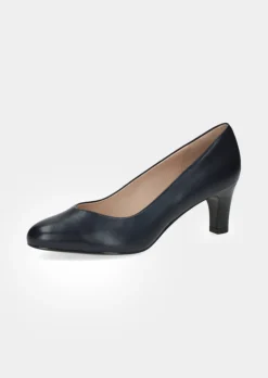 Escarpins en cuir véritable