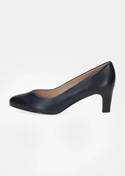 Escarpins en cuir véritable