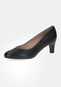 Escarpins en cuir véritable