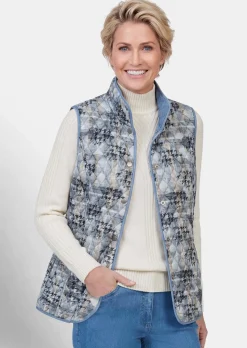 Gilet matelassé léger réversible