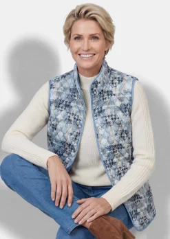 Gilet matelassé léger réversible
