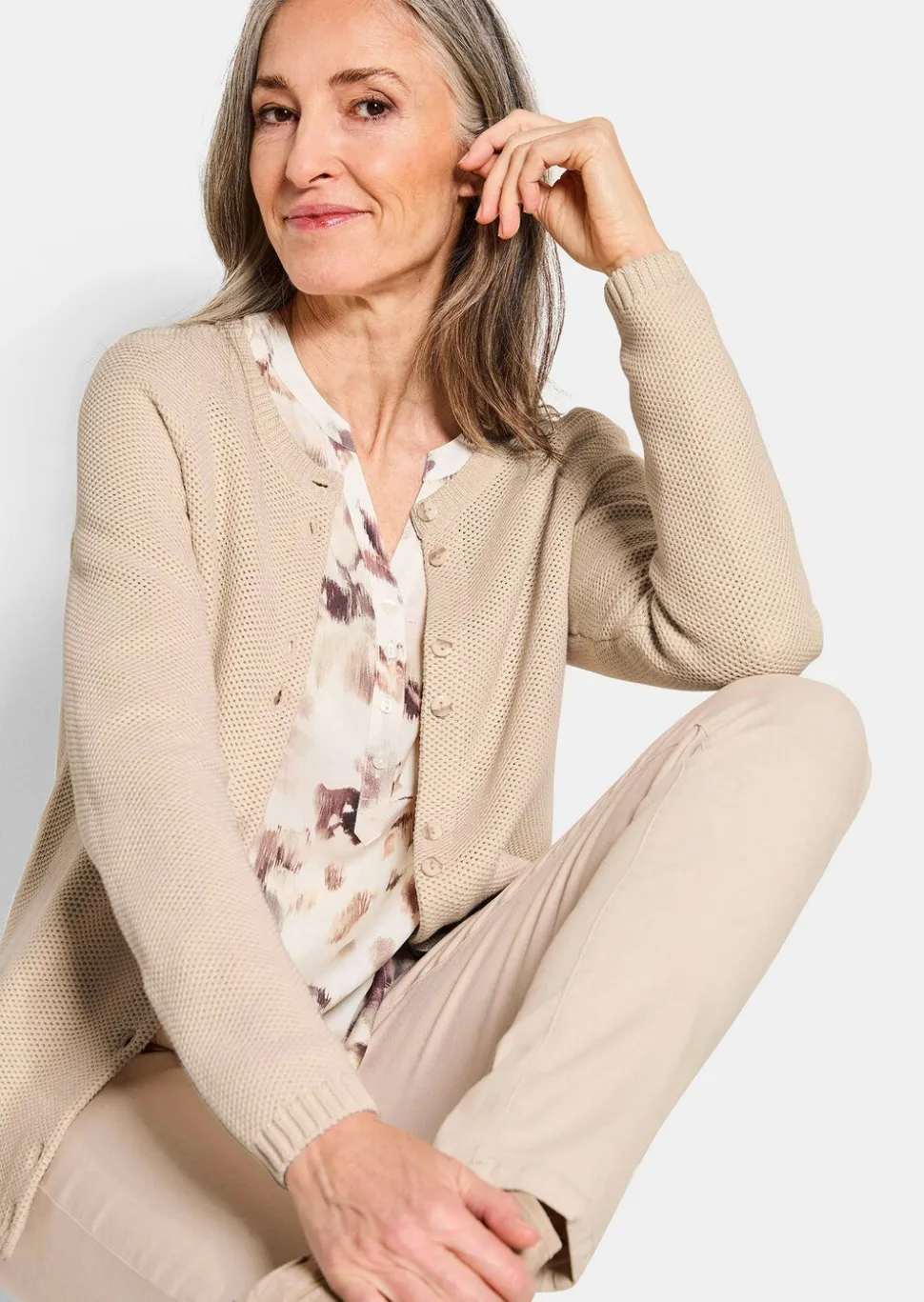 Gilet. Pur coton