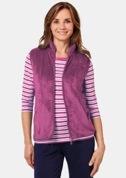 Gilet teddy en polaire